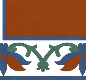 Copper Corner Athangudi Floret